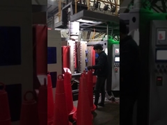 Road Cone 1 Head Automatic Extrusion Blow Moulding Machine 160l Bottle